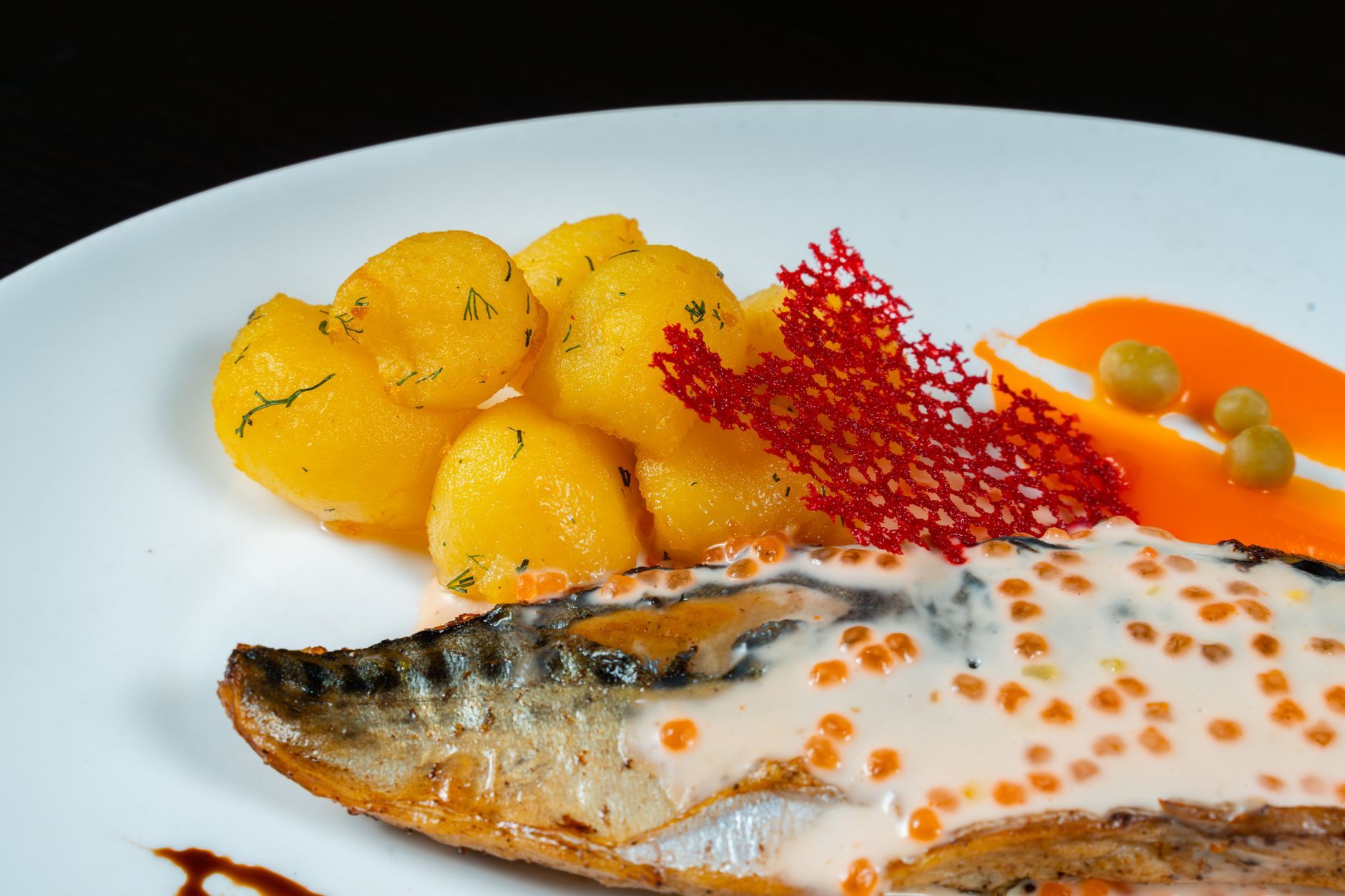 Huset signature dish plated