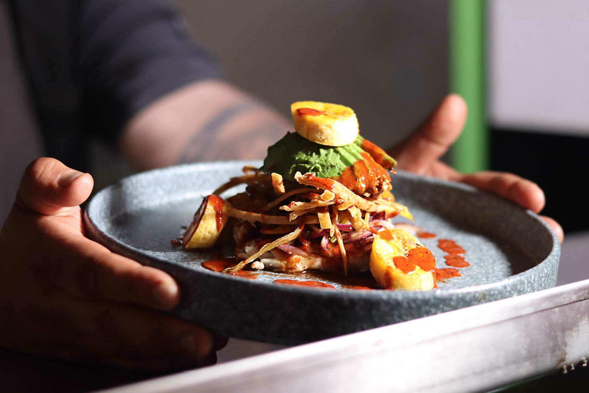 OX signature dish plated